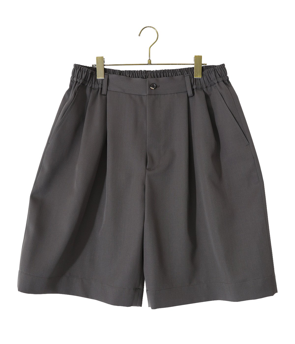 WIDE EASY SHORT TROUSERS