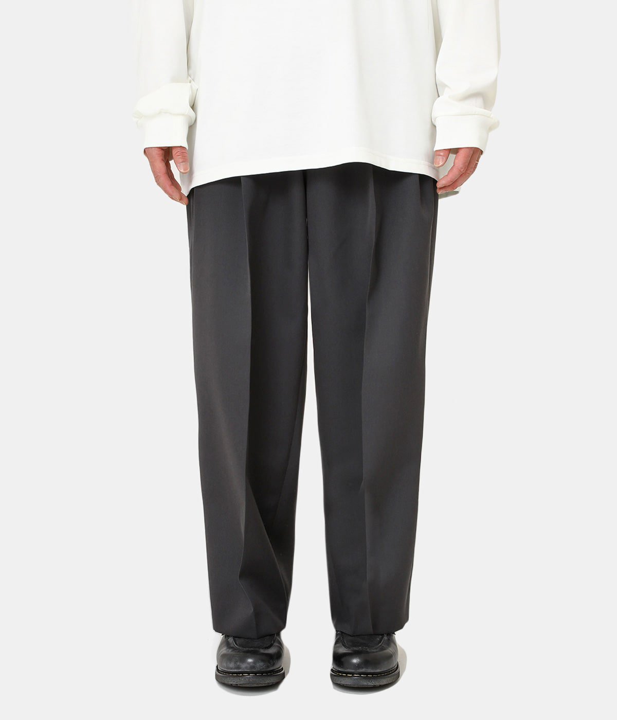 BELTED WIDE STRAIGHT TROUSERS | stein(シュタイン) / パンツ