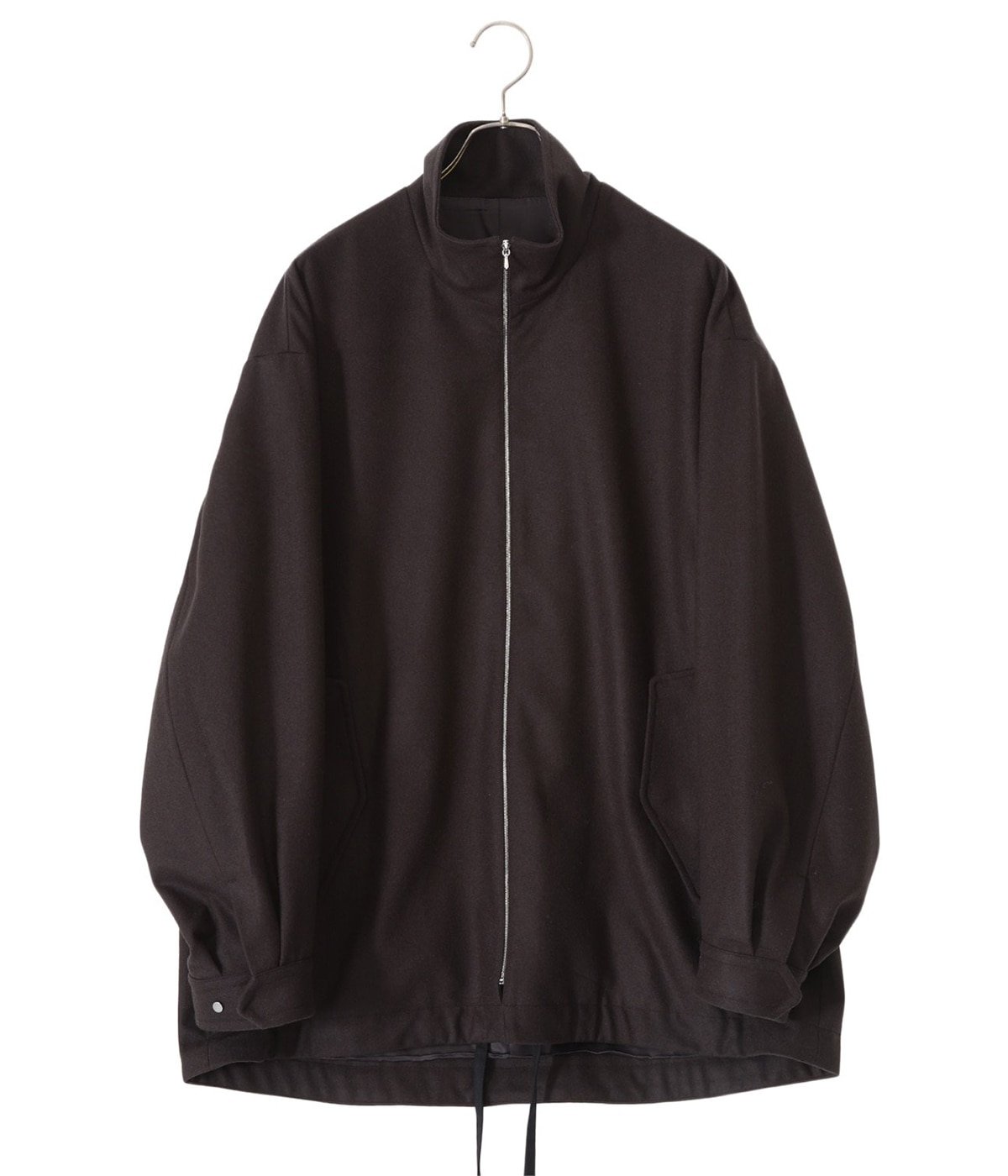 stein Melton Zip Half Coat