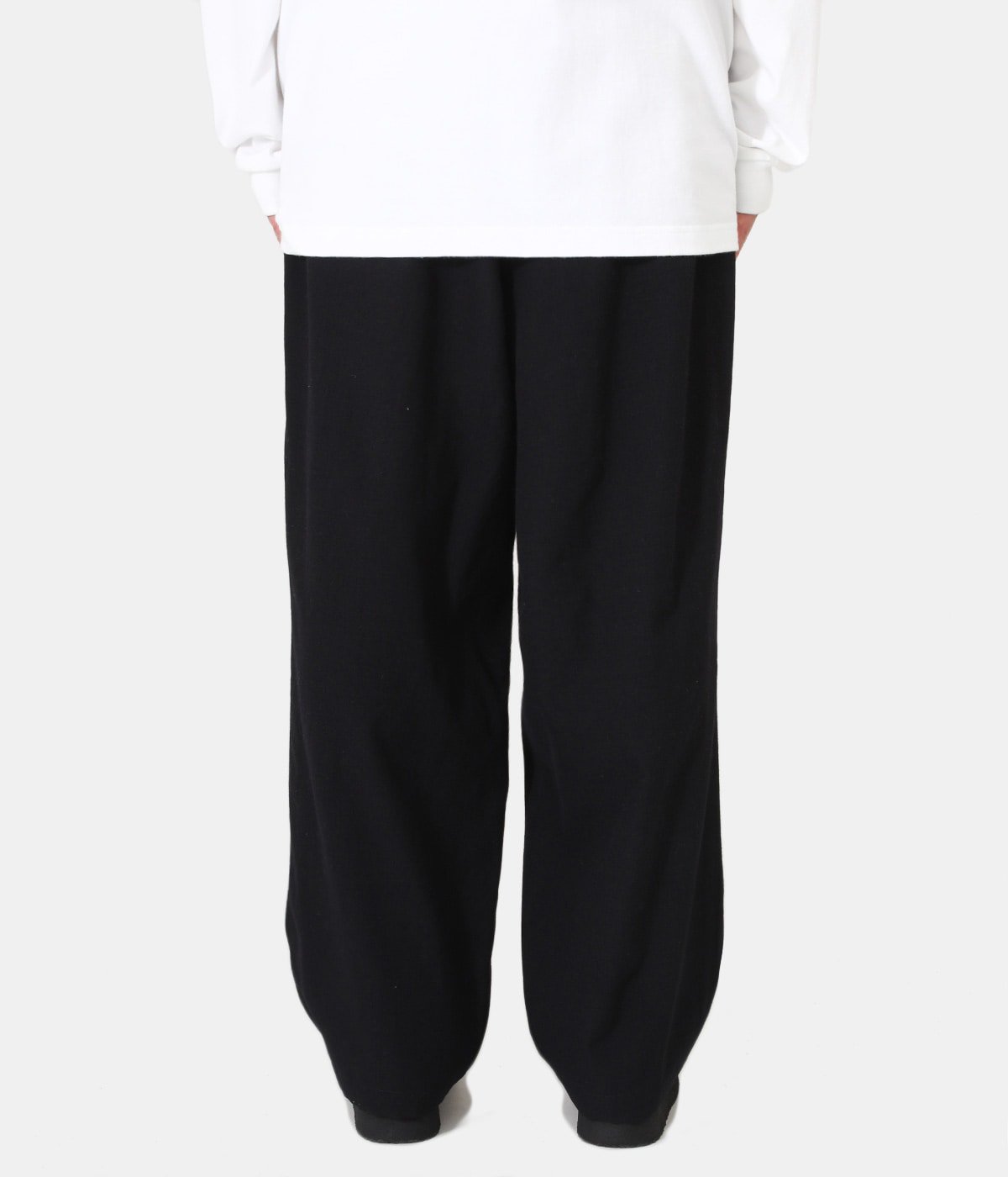 DRAWSTRING WIDE TROUSERS