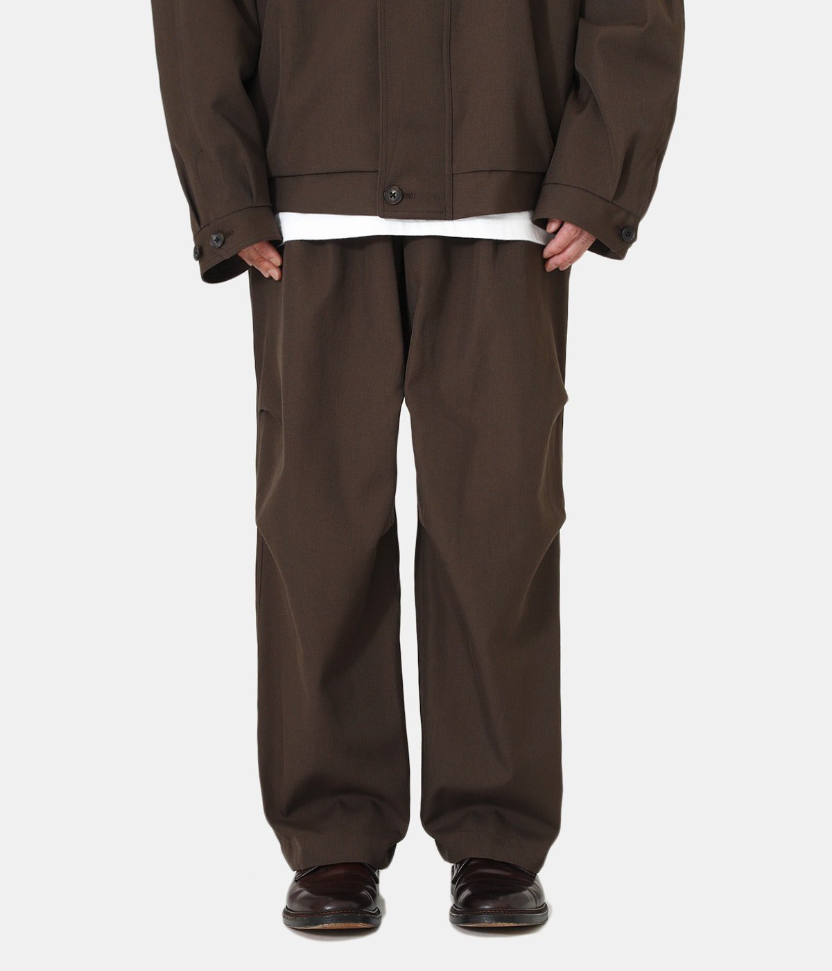 stein NYLON MILITARY WIDE TROUSERS-