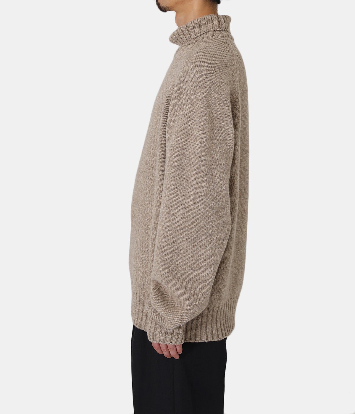 EX FINE LAMBS LOOSE HIGH NECK KNIT LS | stein(シュタイン EX FINE LAMBS LOOSE HIGH NECK KNIT LS | stein(シュタイン