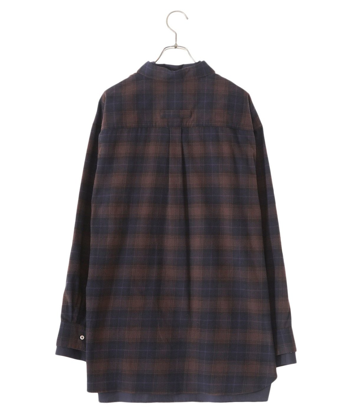 OVERSIZED LAYERED FLANNEL SHIRT | stein(シュタイン) / トップス