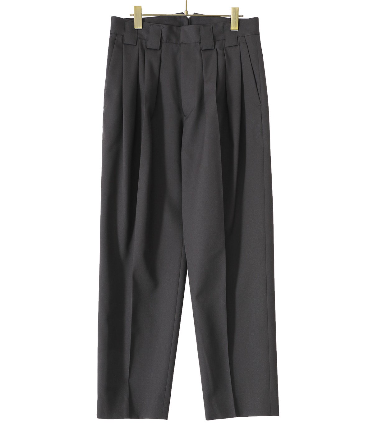 stein Double Wide Trousers L ダークチャコール-