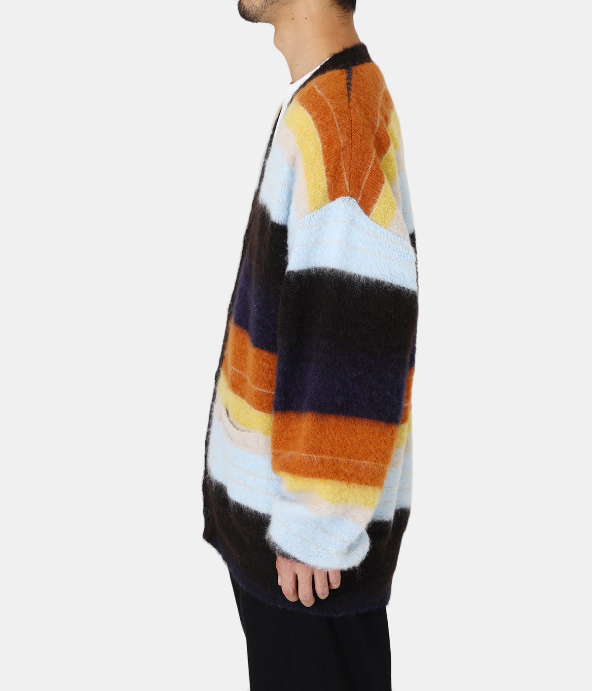 COLOR COMBINATION MOHAIR CARDIGAN | stein(シュタイン) / トップス