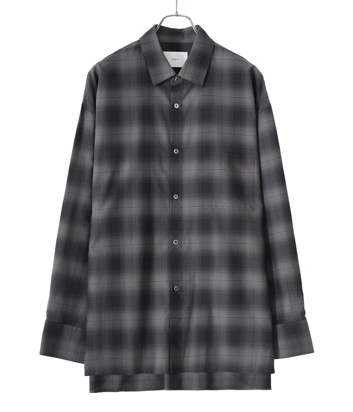 stein シュタイン OVERSIZED DOWN PATTERN SHIRT