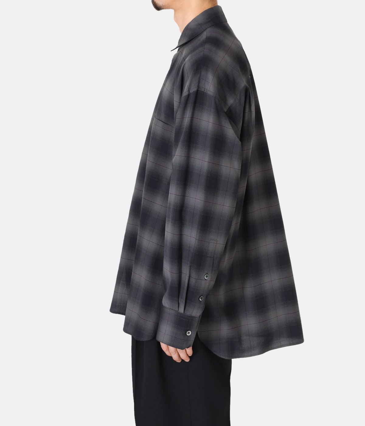 OVERSIZED DOWN PAT SHIRT | stein(シュタイン) / トップス 長袖シャツ