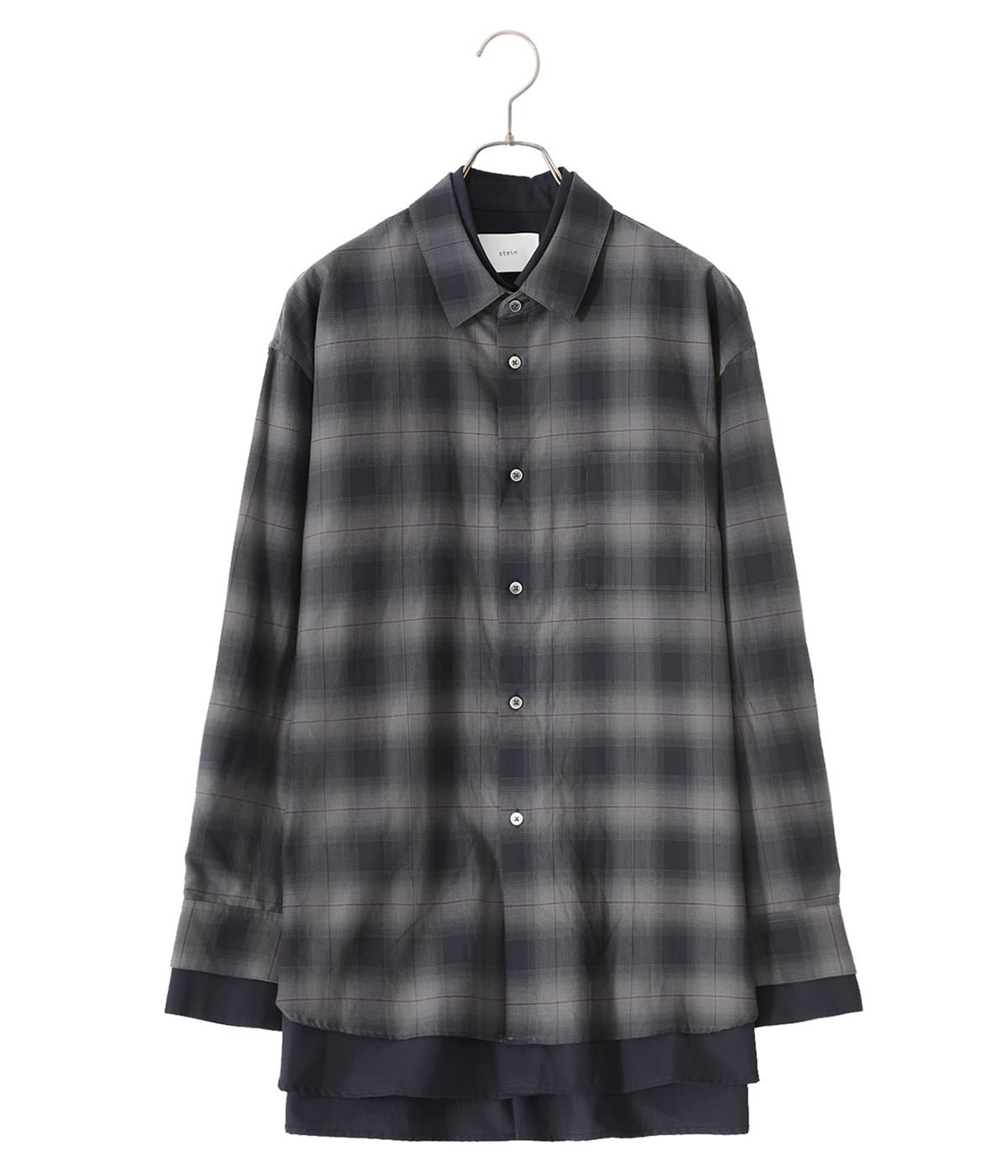 OVERSIZED LAYERED SHIRT | stein(シュタイン) / トップス 長袖シャツ ...