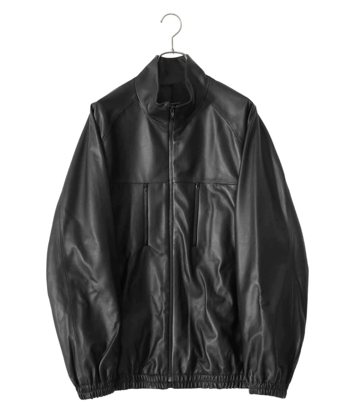 STEIN Leather Windbreaker Jacket S Black | www.innoveering.net