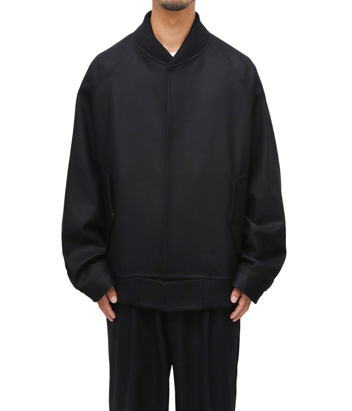 stein　Oversized Melton Studium Jacketジャケット/アウター