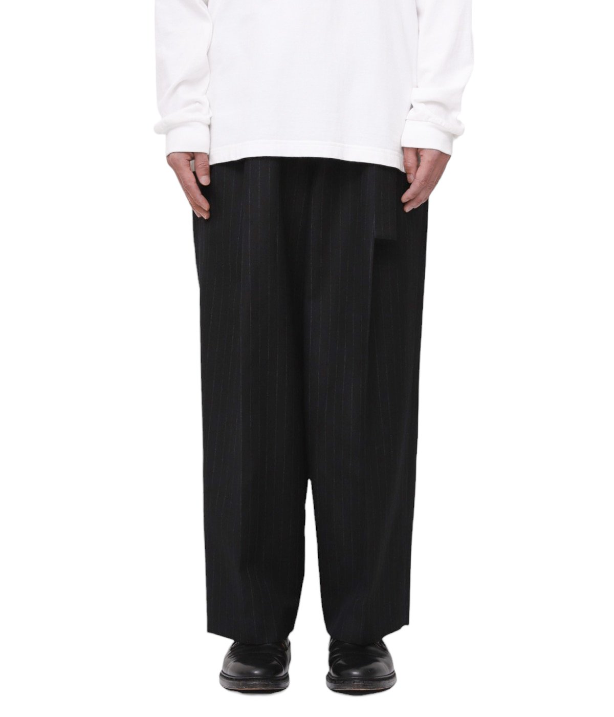 BELTED WIDE STRAIGHT TROUSERS | stein(シュタイン) / パンツ