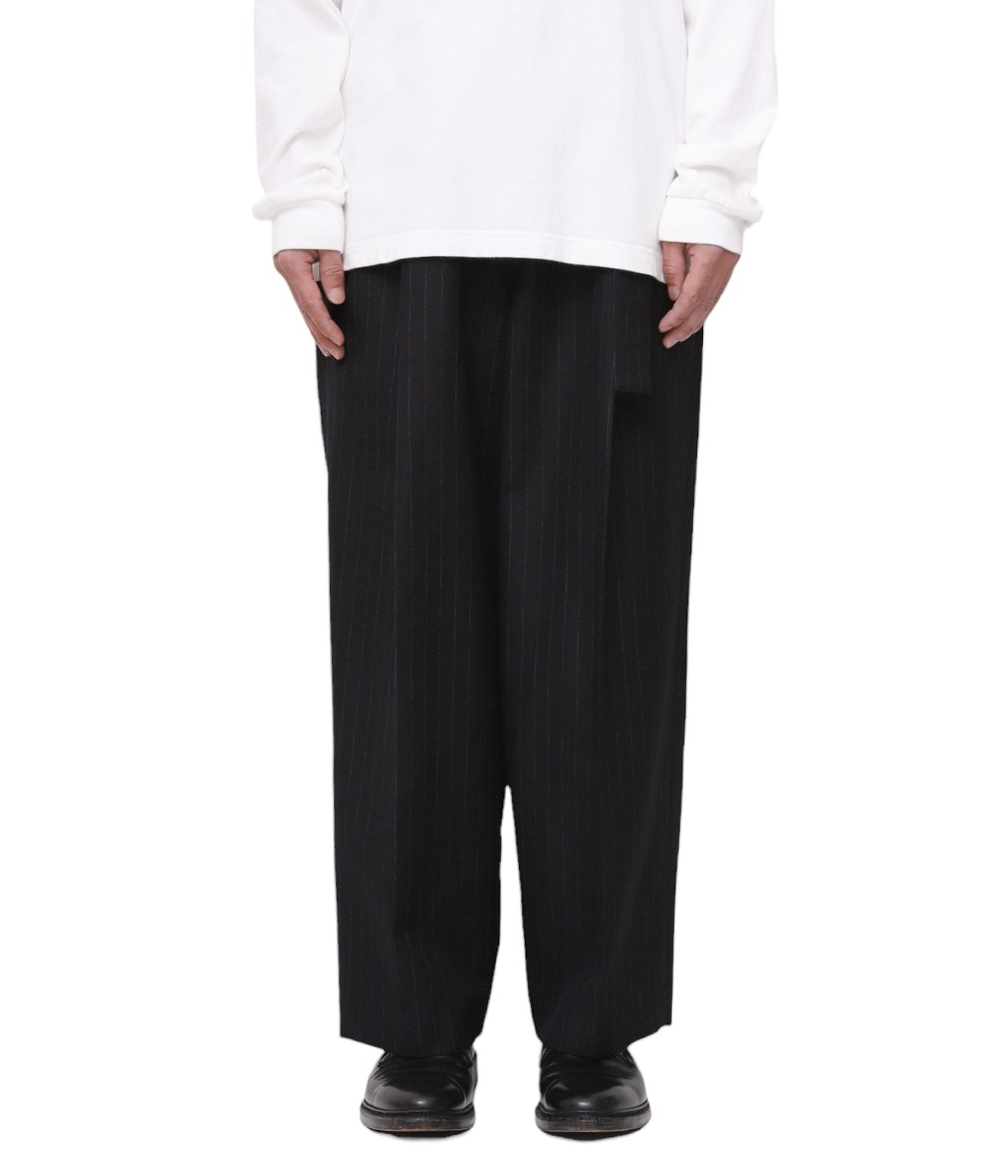 本日限定❗️【stein】wide straight trousers(-) S