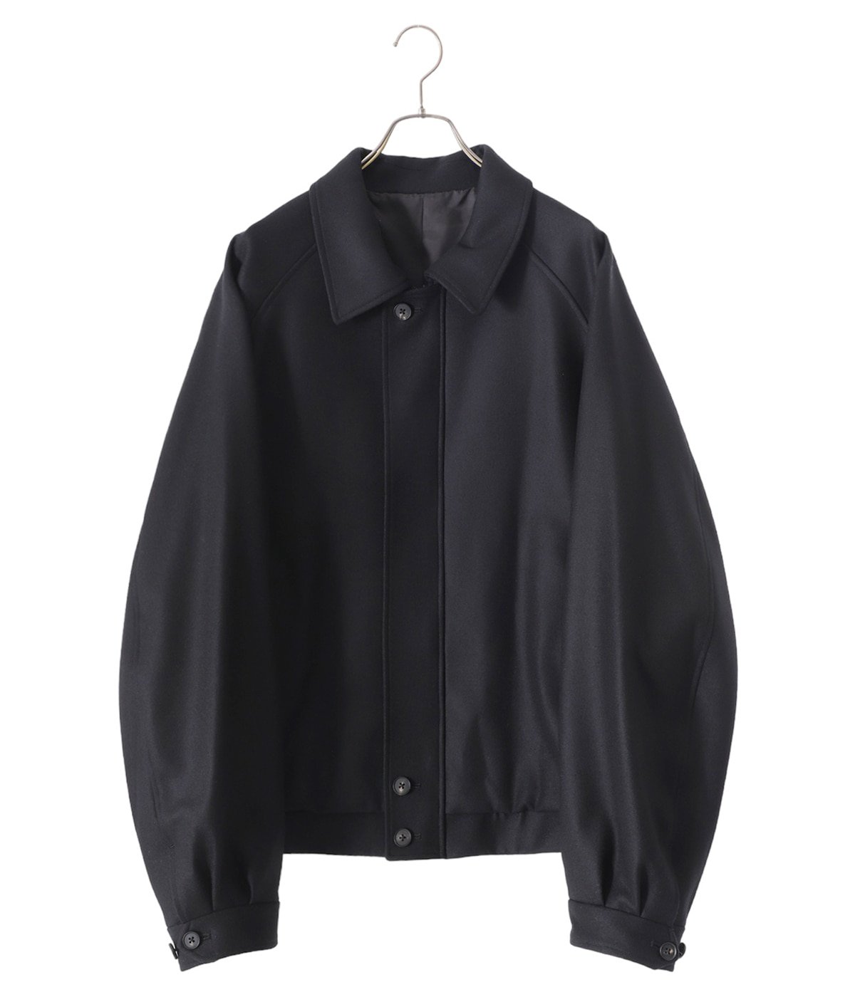 OVERSIZED MELTON HARRINGTON ZIP JACKET | stein(シュタイン