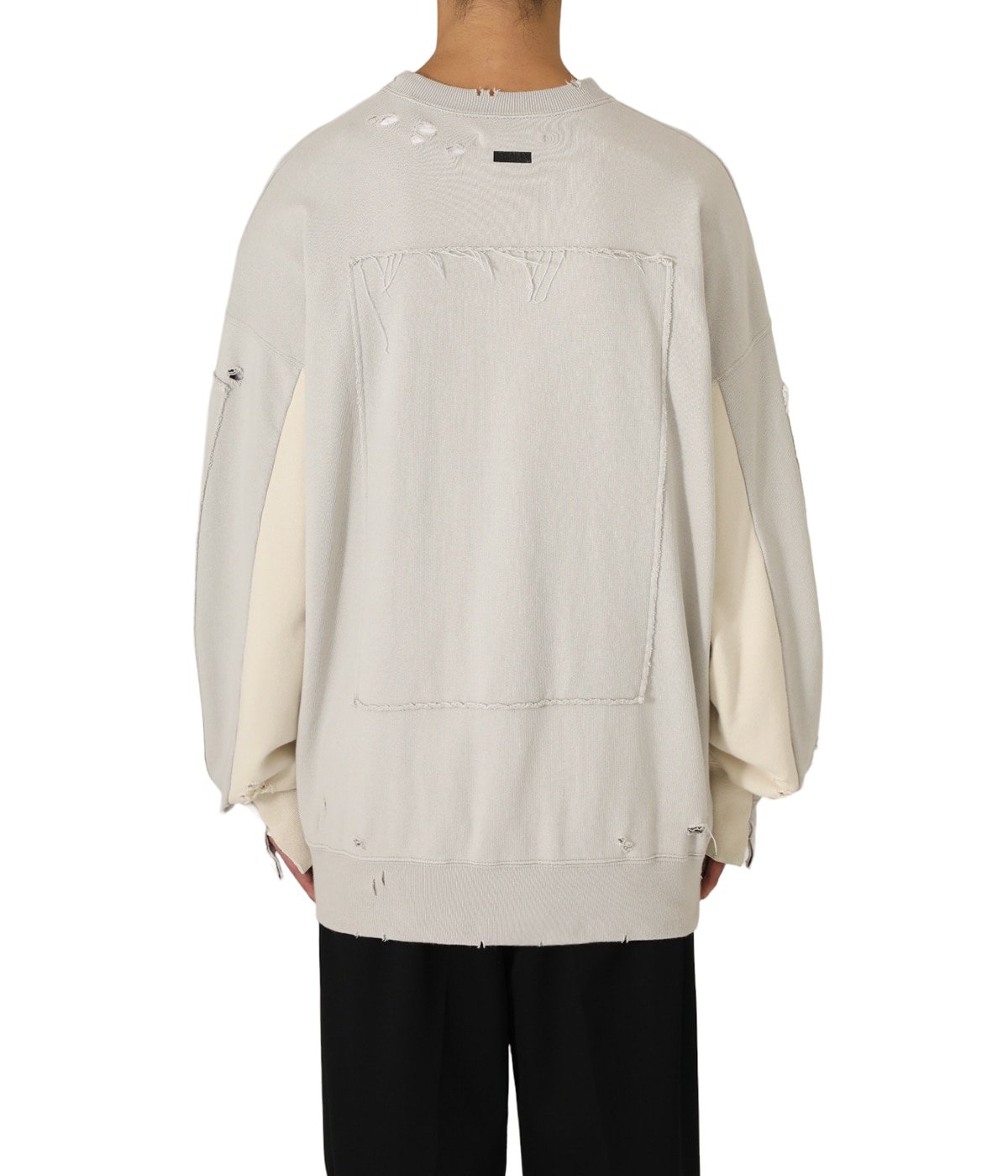 ガンリュウstein OVERSIZED REBUILD SWEAT ブラックM