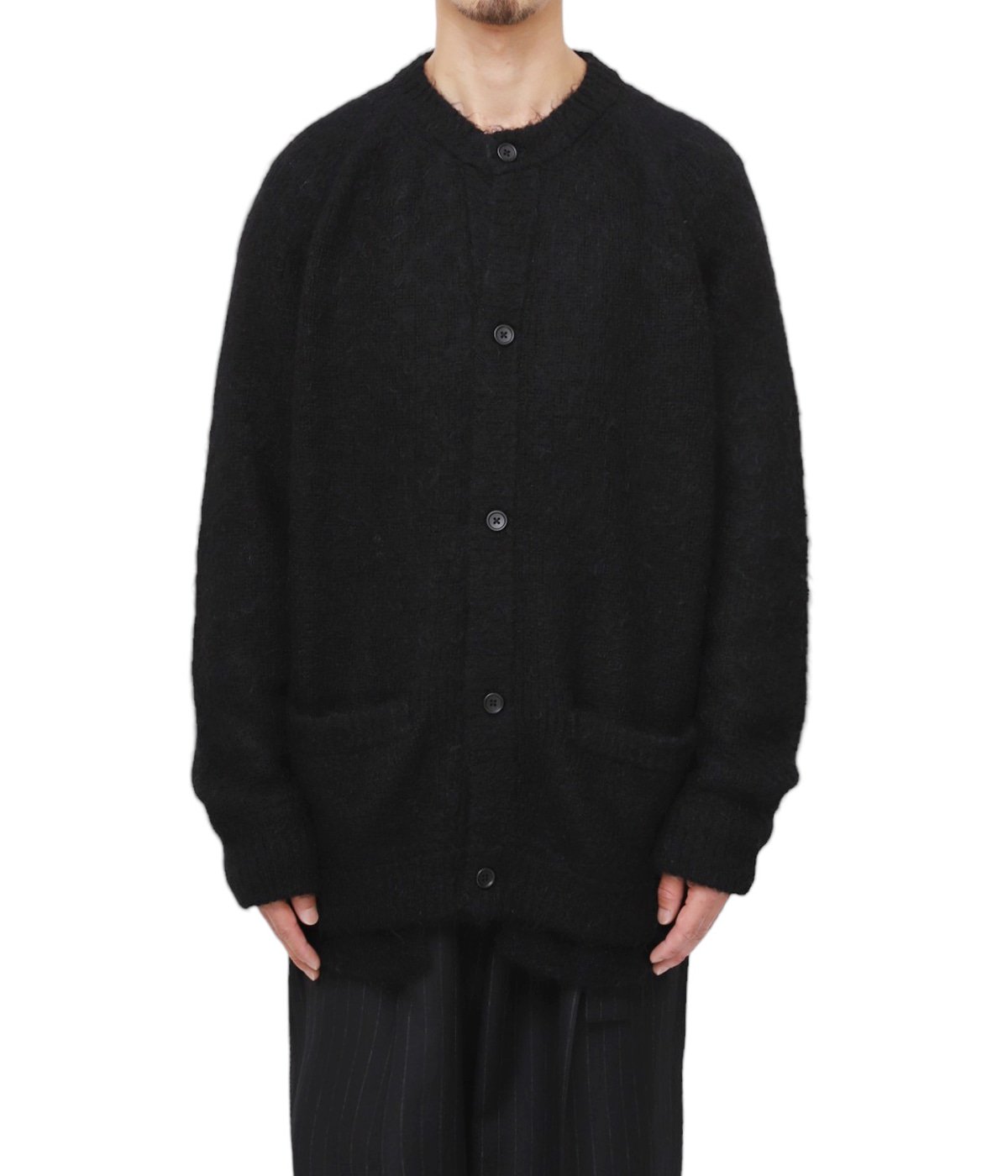 KID MOHAIR KNIT CARDIGAN | stein(シュタイン) / トップス ...