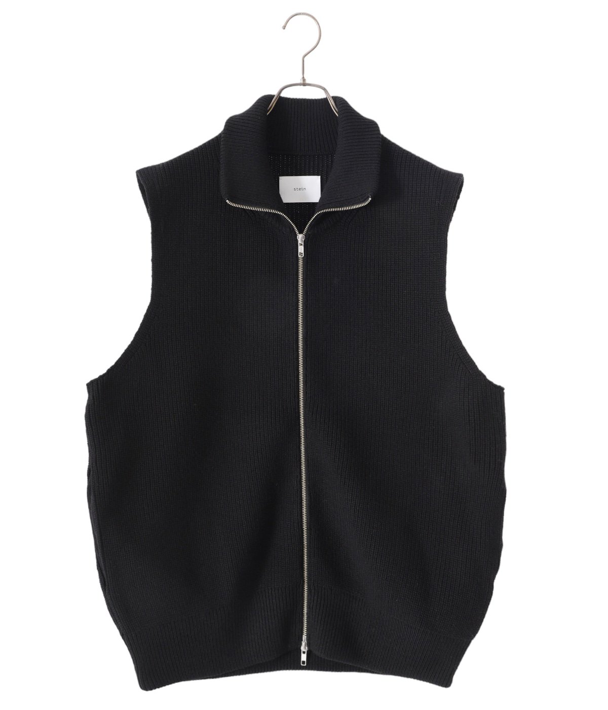 着用回数は23回ですstein / Oversized Drivers Knit Zip Vest