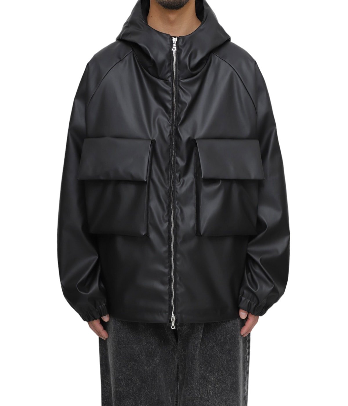 stein Hooded Short Jacket 大人の上質 - ジャケット・アウター