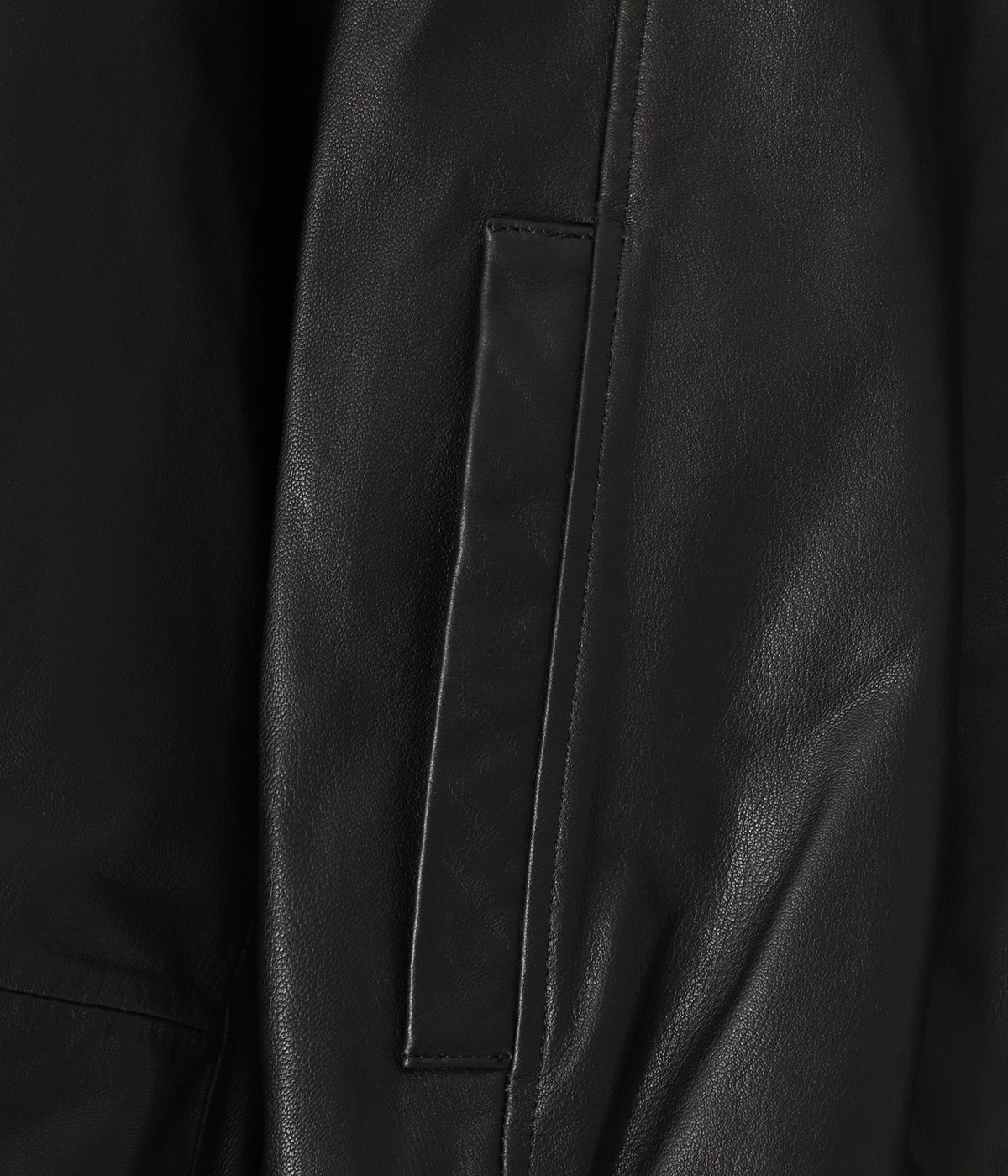 LEATHER ZIP SHORT JACKET | ssstein(シュタイン) / アウター