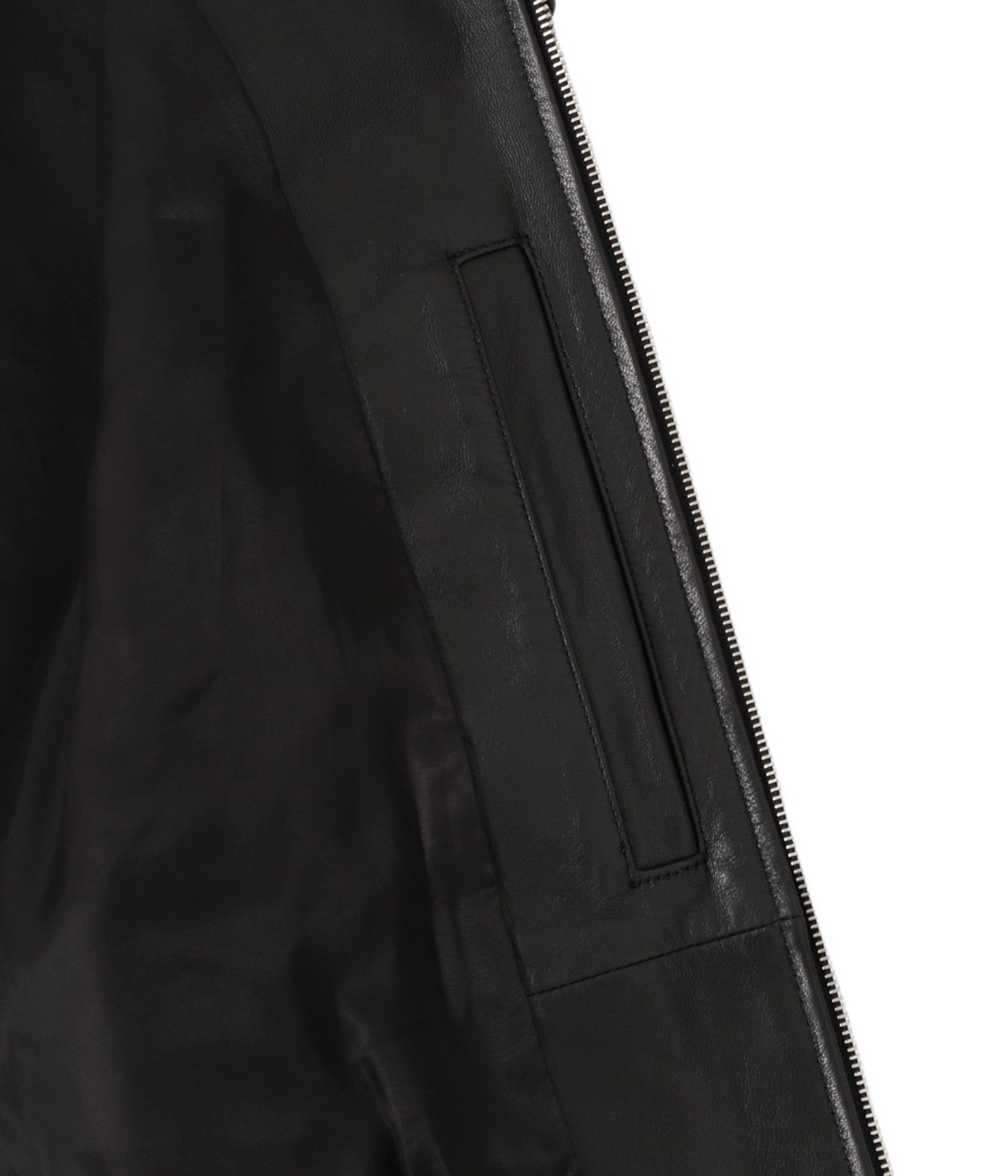 LEATHER ZIP SHORT JACKET | ssstein(シュタイン) / アウター