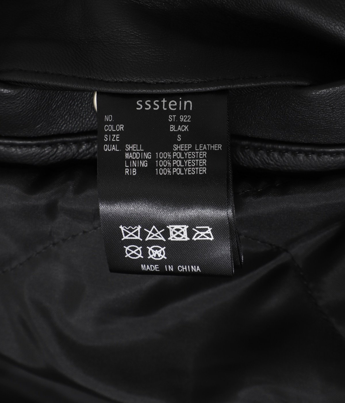 LEATHER FLIGHT JACKET | ssstein(シュタイン) / アウター