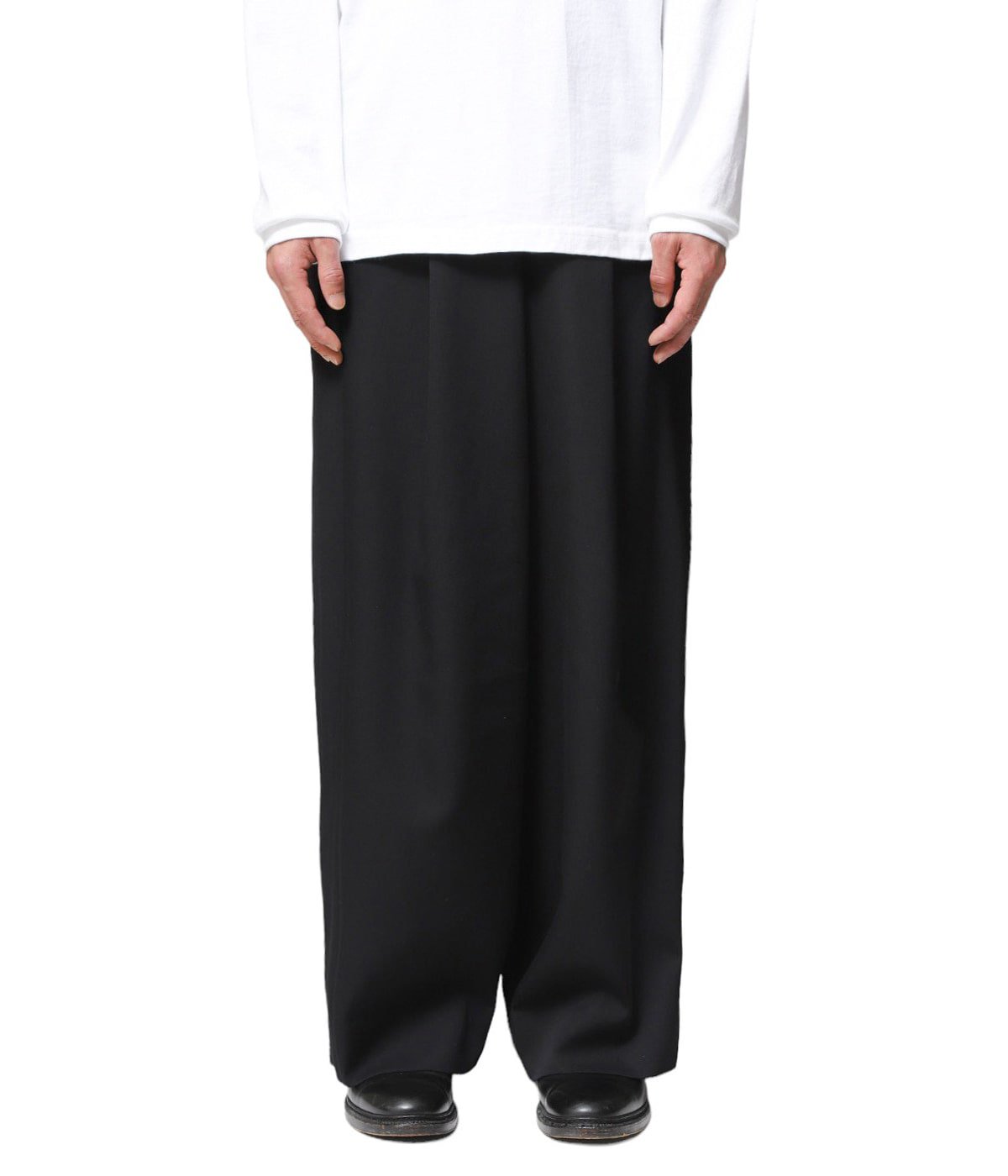 OVERTUCKED EXTRA WIDE TROUSERS | ssstein(シュタイン