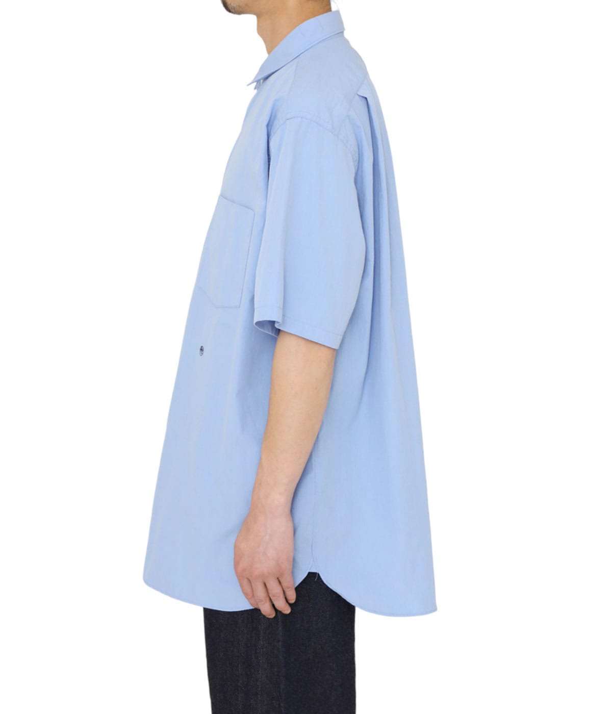 Regular Collar Wind H/S Shirt | nanamica(ナナミカ) / トップス 半袖 ...
