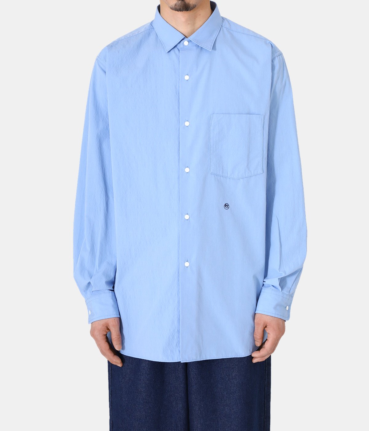 Regular Collar Wind Shirt (Off White) L | gulatilaw.com