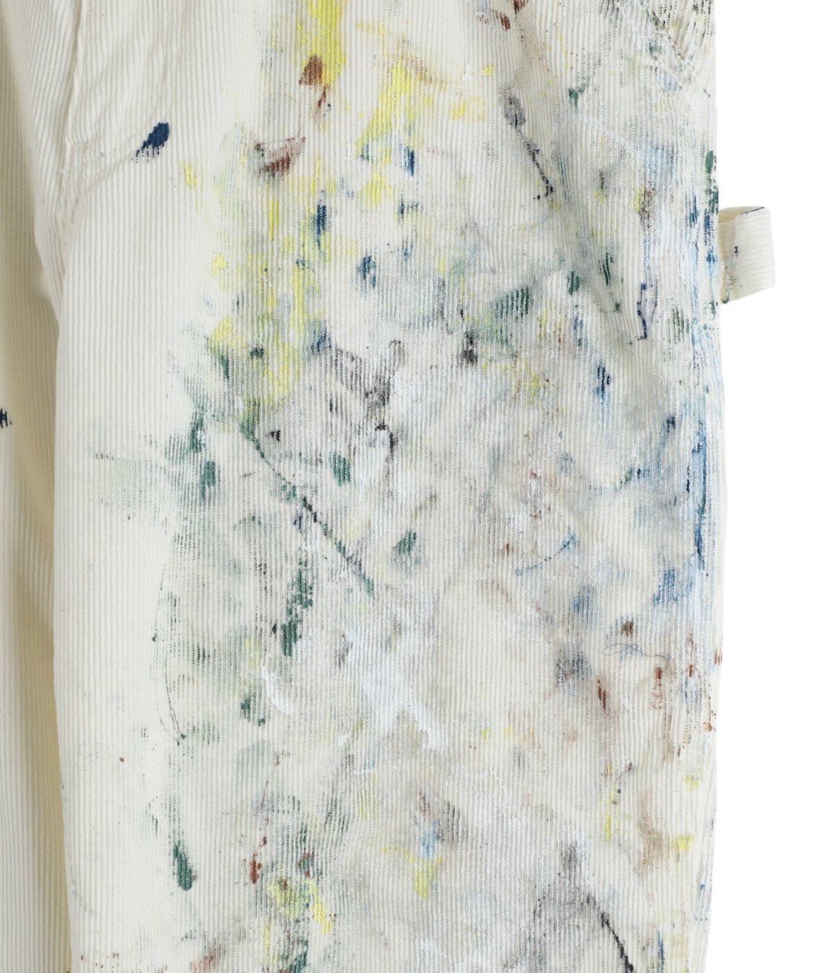 CORDULOY CARPENTER PAINTED PANTS | SWJP(エスダブリュージェーピー
