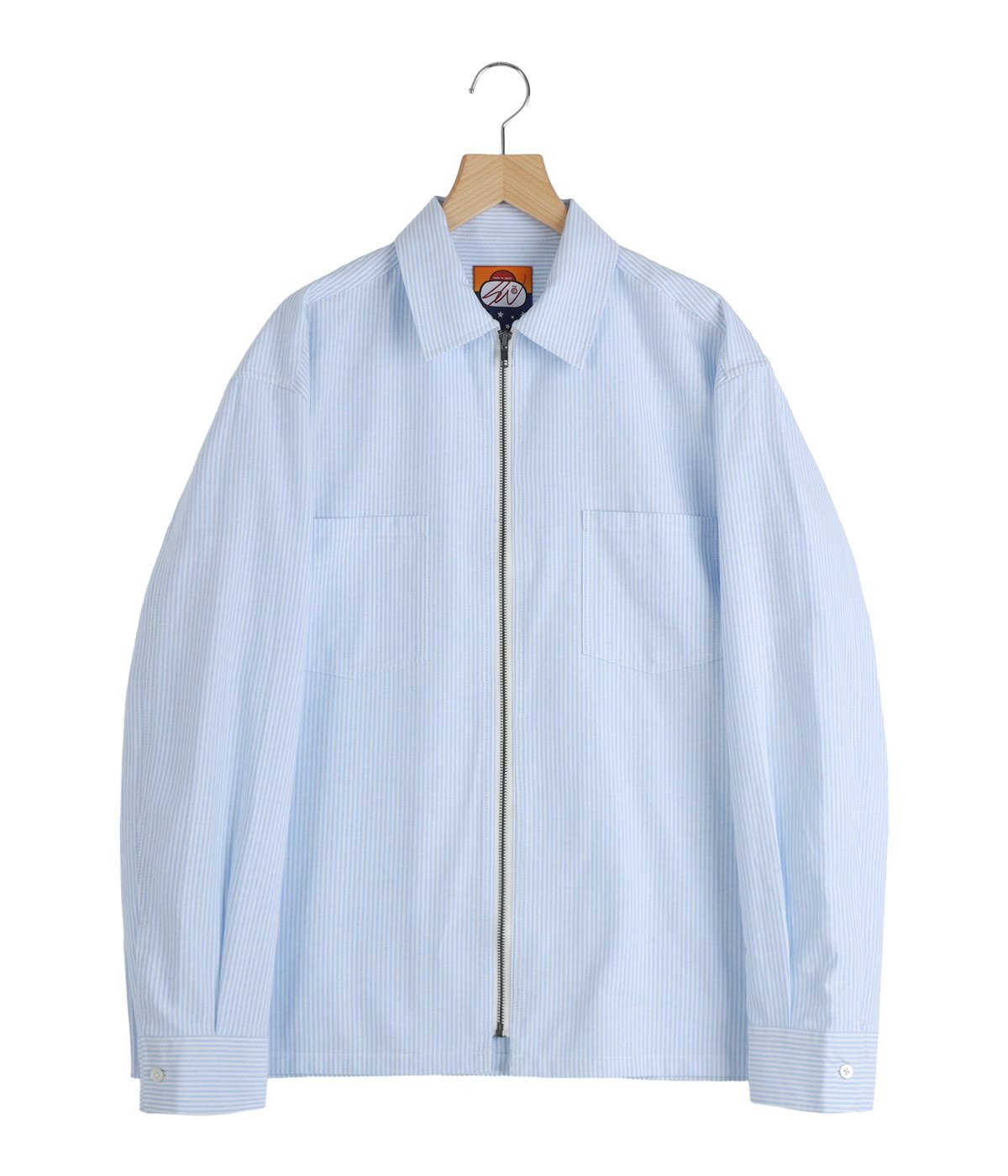 メンズシャツ OXFORD ZIP SHIRT | SWJP(エスダブリュージェーピー) / トップス 長袖