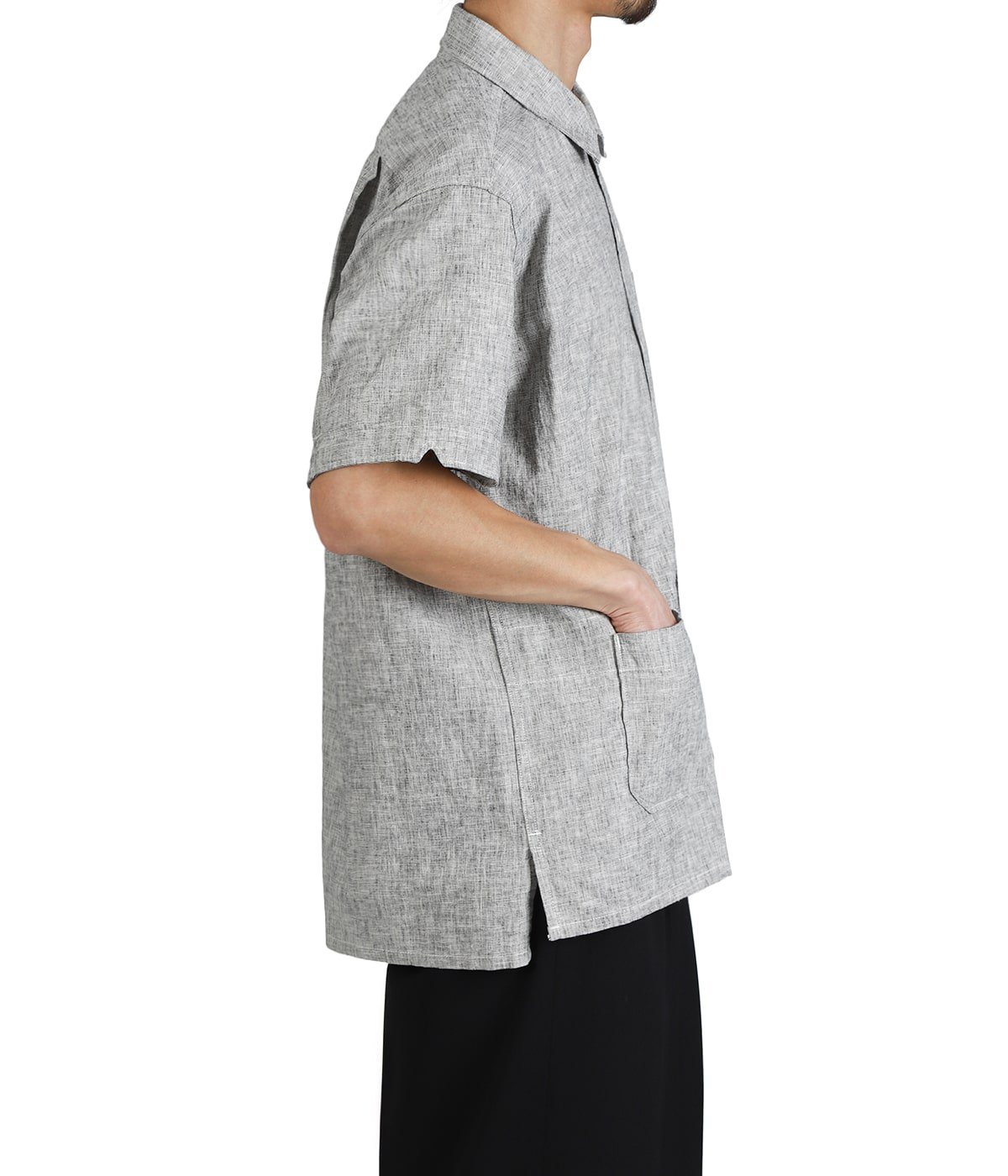 Camp Shirt H.Grey CL Melange | ENGINEERED GARMENTS(エンジニアド