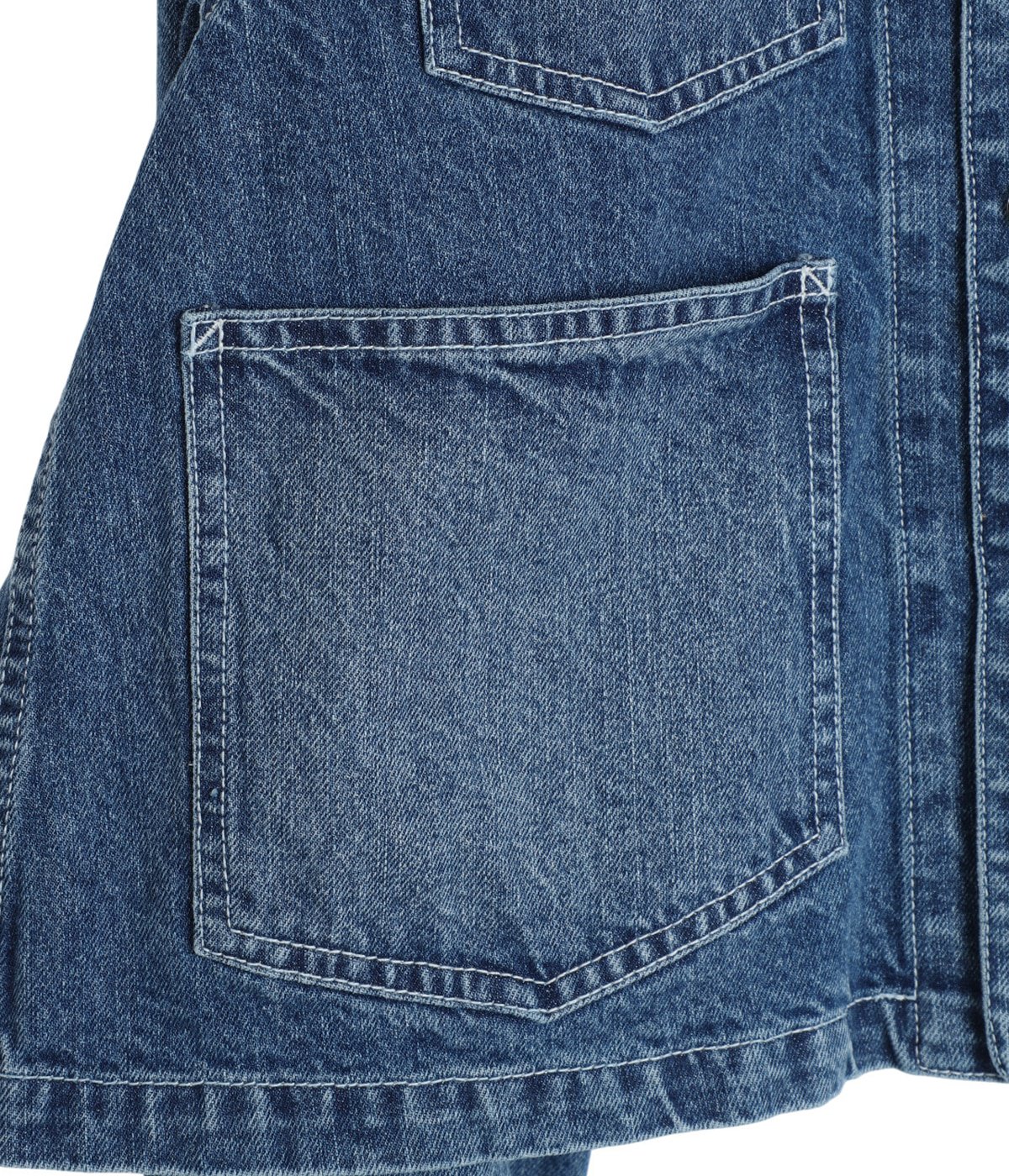 a ロドリリオン　RhodolirioN ショートデニムジャケット レディース】Short Coveralls - Denim | RhodolirioN(ロドリリオン