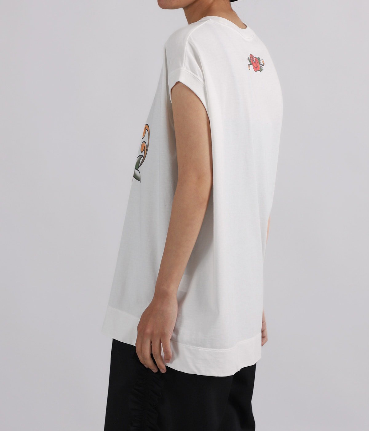 レディース】Printed Tattoo Tee | RhodolirioN(ロドリリオン