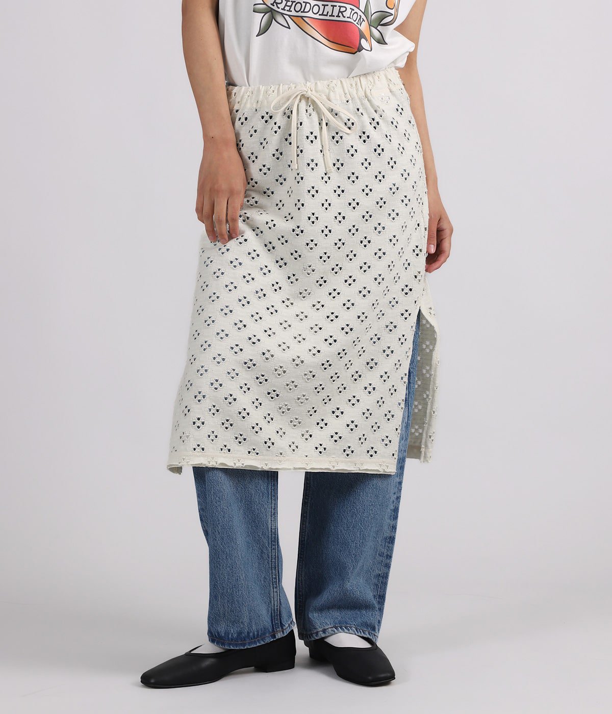 model（162cm） 着用サイズ：0