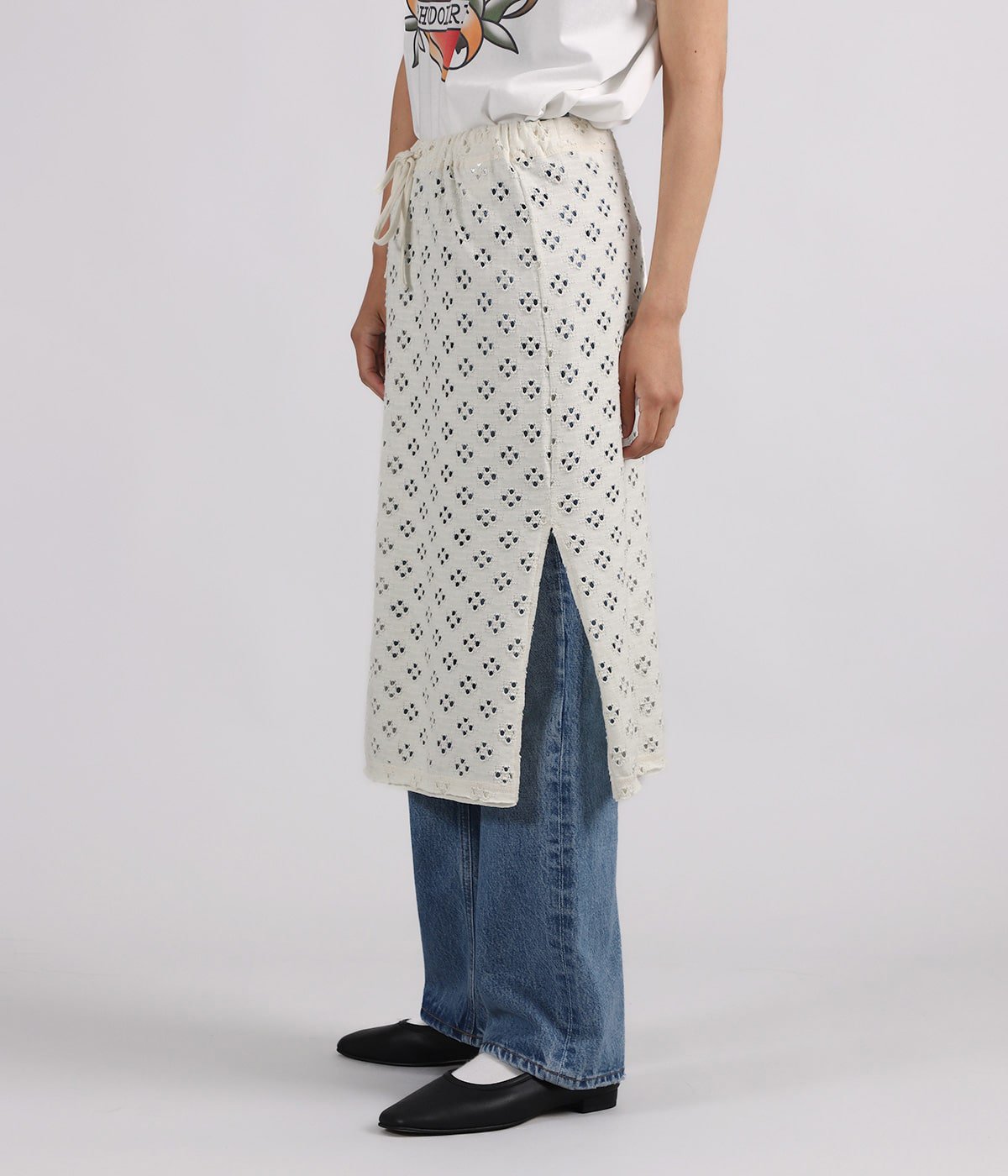 model（162cm） 着用サイズ：0