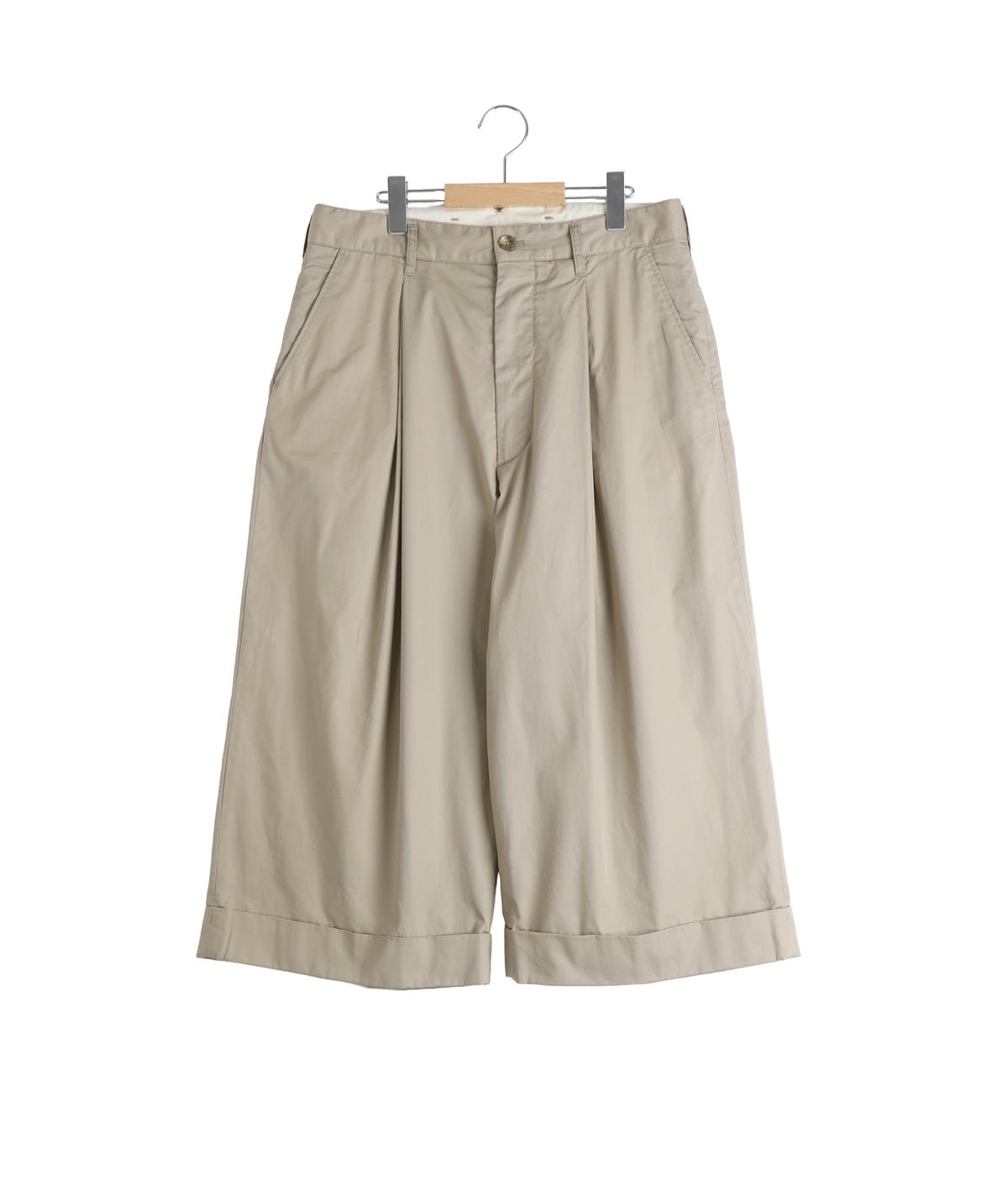 WP 3/4 Pant Khaki High Count Twill | ENGINEERED GARMENTS