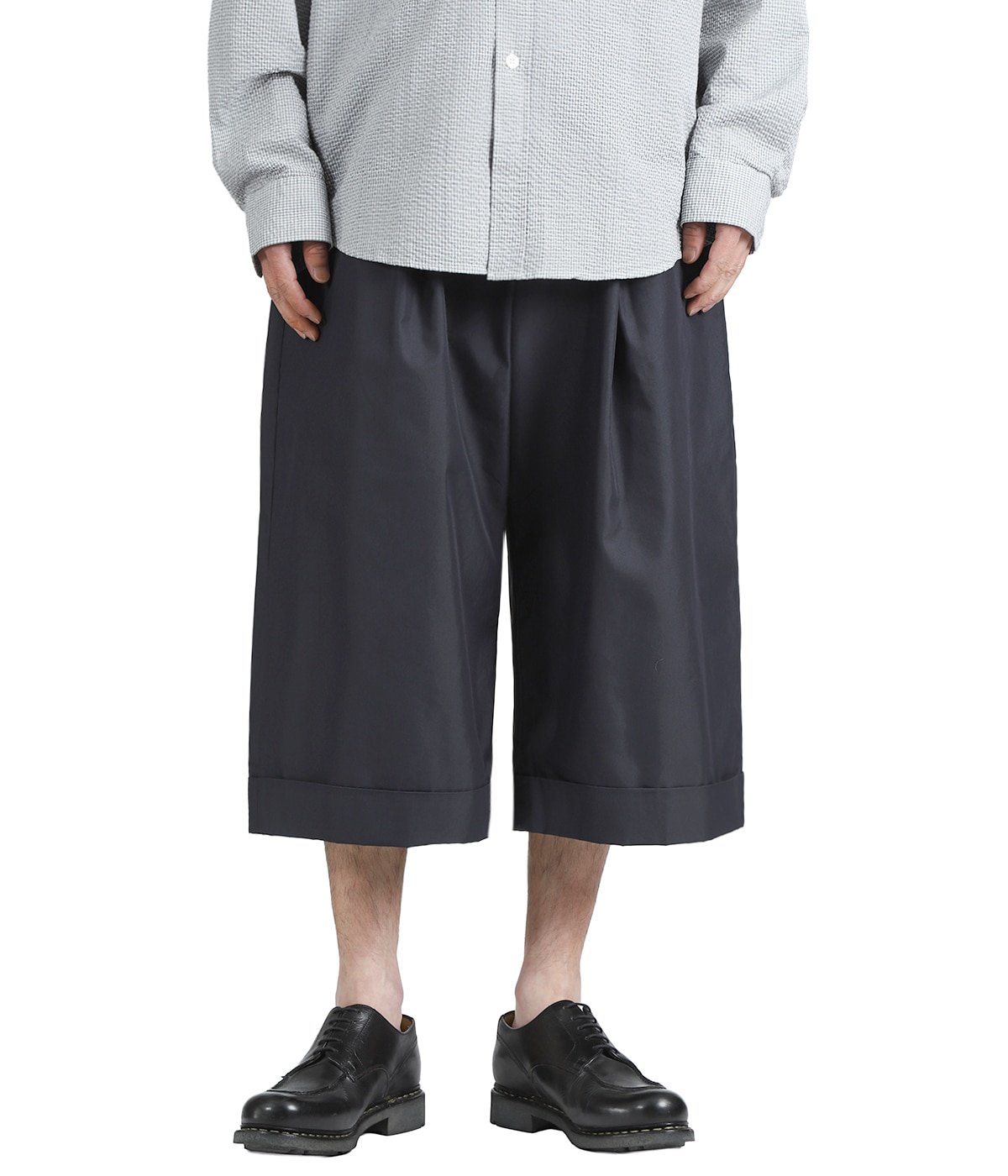 WP 3/4 Pant Dk.Navy Lt.Weight Nyco Twill | ENGINEERED GARMENTS 