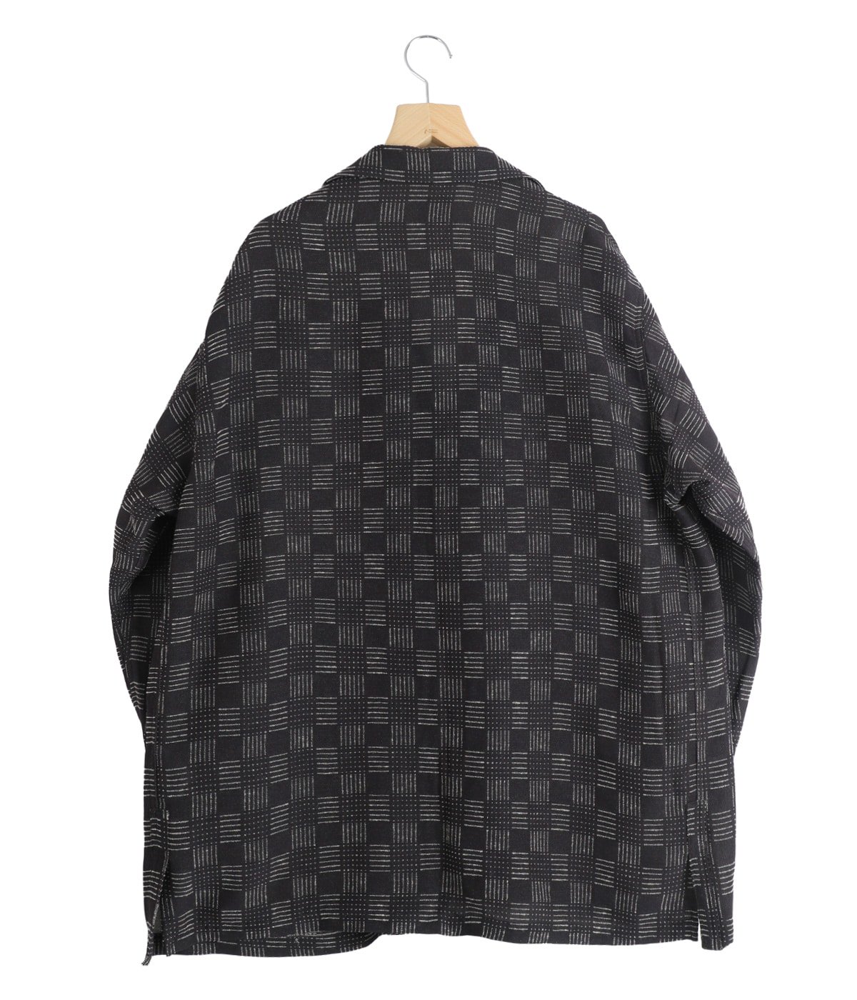 Needles ジャケット　黒　スーツ　アウター Easy Jacket - Ratine Jacquard | NEEDLES(ニードルズ) / アウター