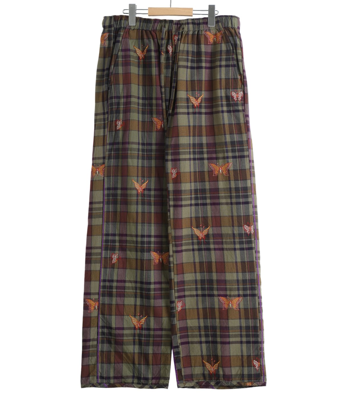 String EasyPant - Embroidered Madras Plaid | NEEDLES(ニードルズ