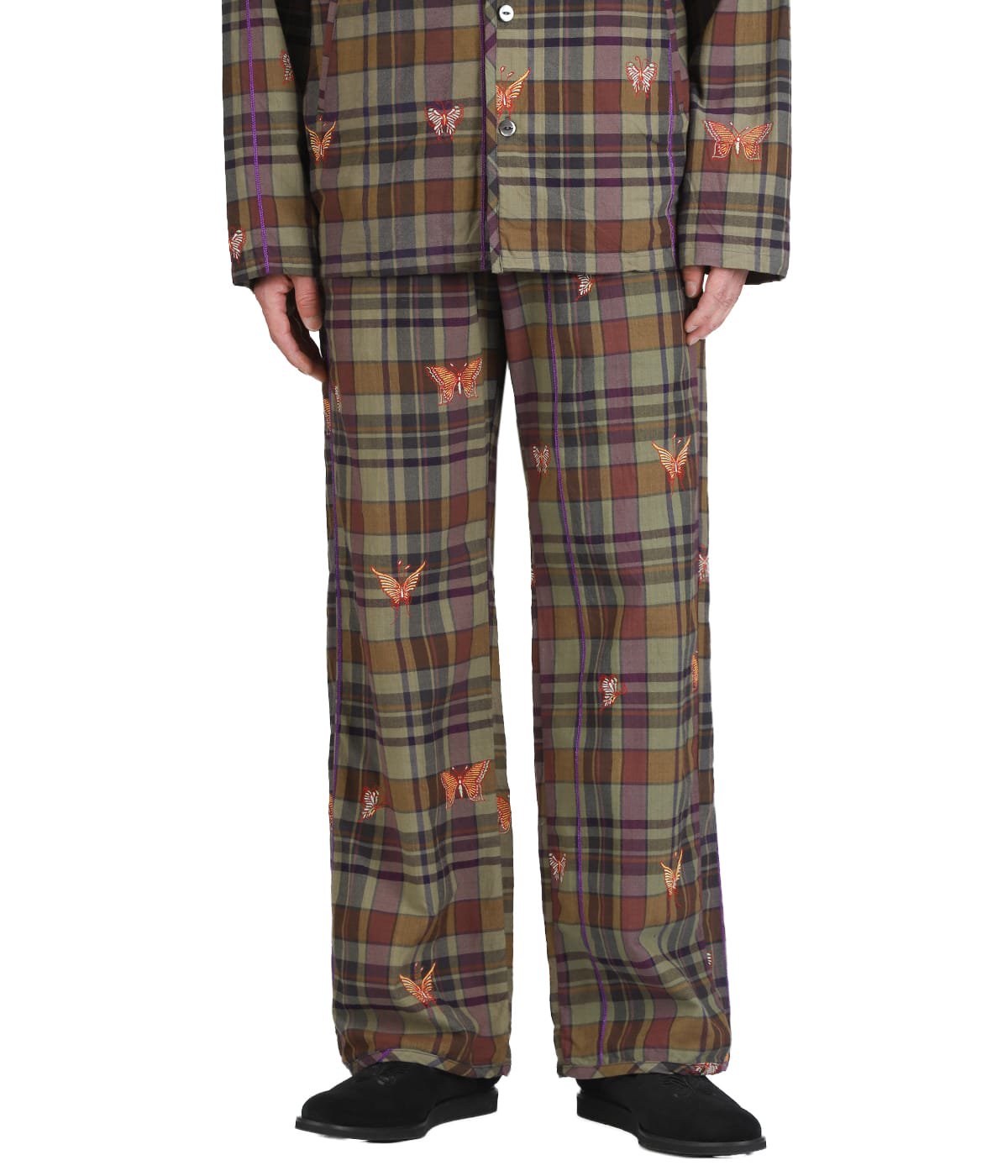 String EasyPant - Embroidered Madras Plaid | NEEDLES(ニードルズ