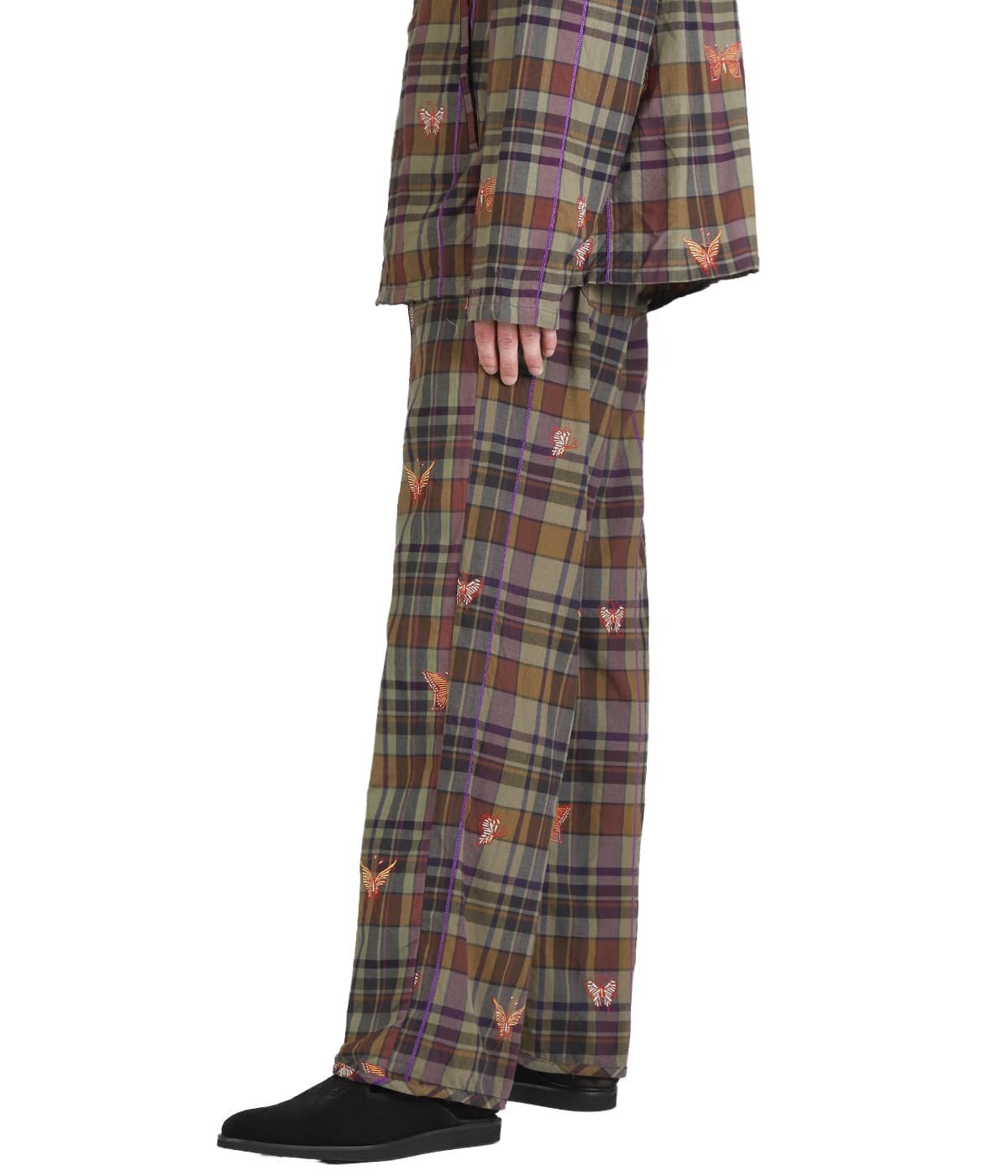 String EasyPant - Embroidered Madras Plaid | NEEDLES(ニードルズ