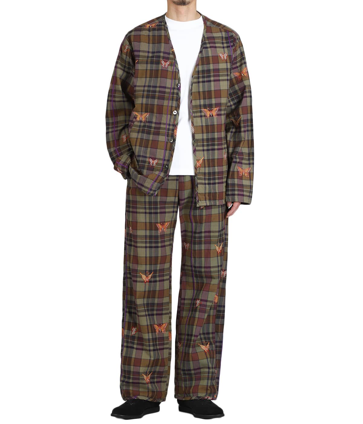 String EasyPant - Embroidered Madras Plaid | NEEDLES(ニードルズ