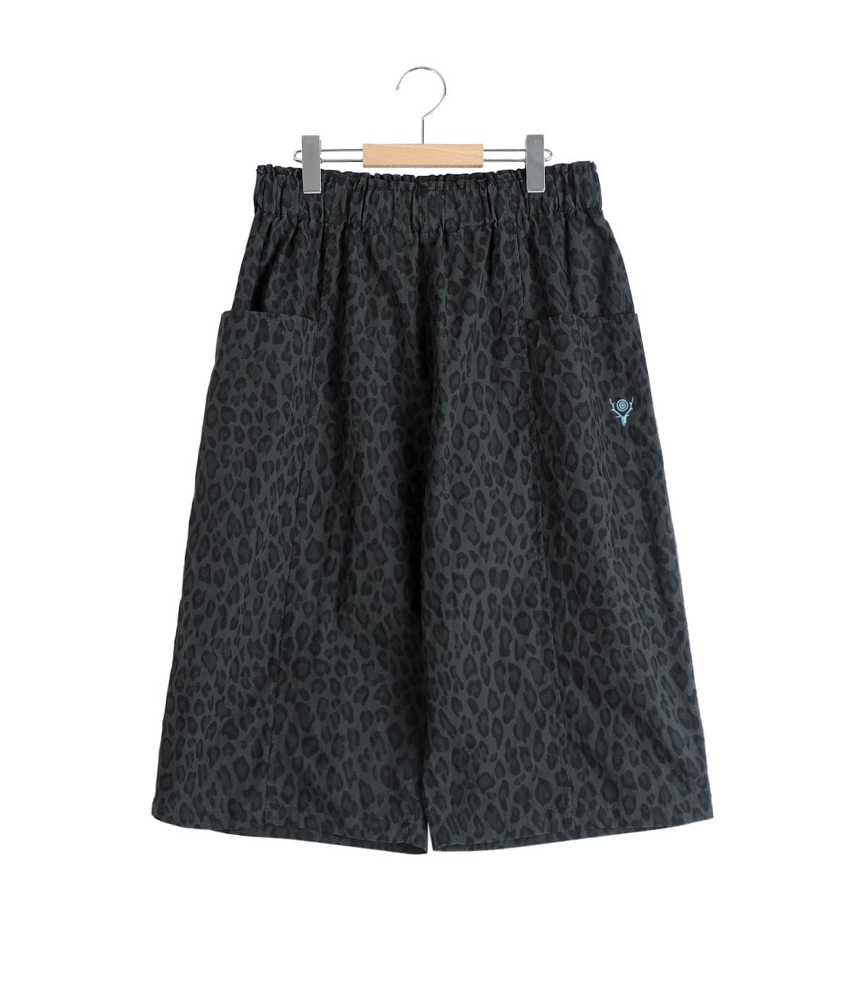 Army String Cropped Pant - C/N Poplin / Leopard | South2 West8