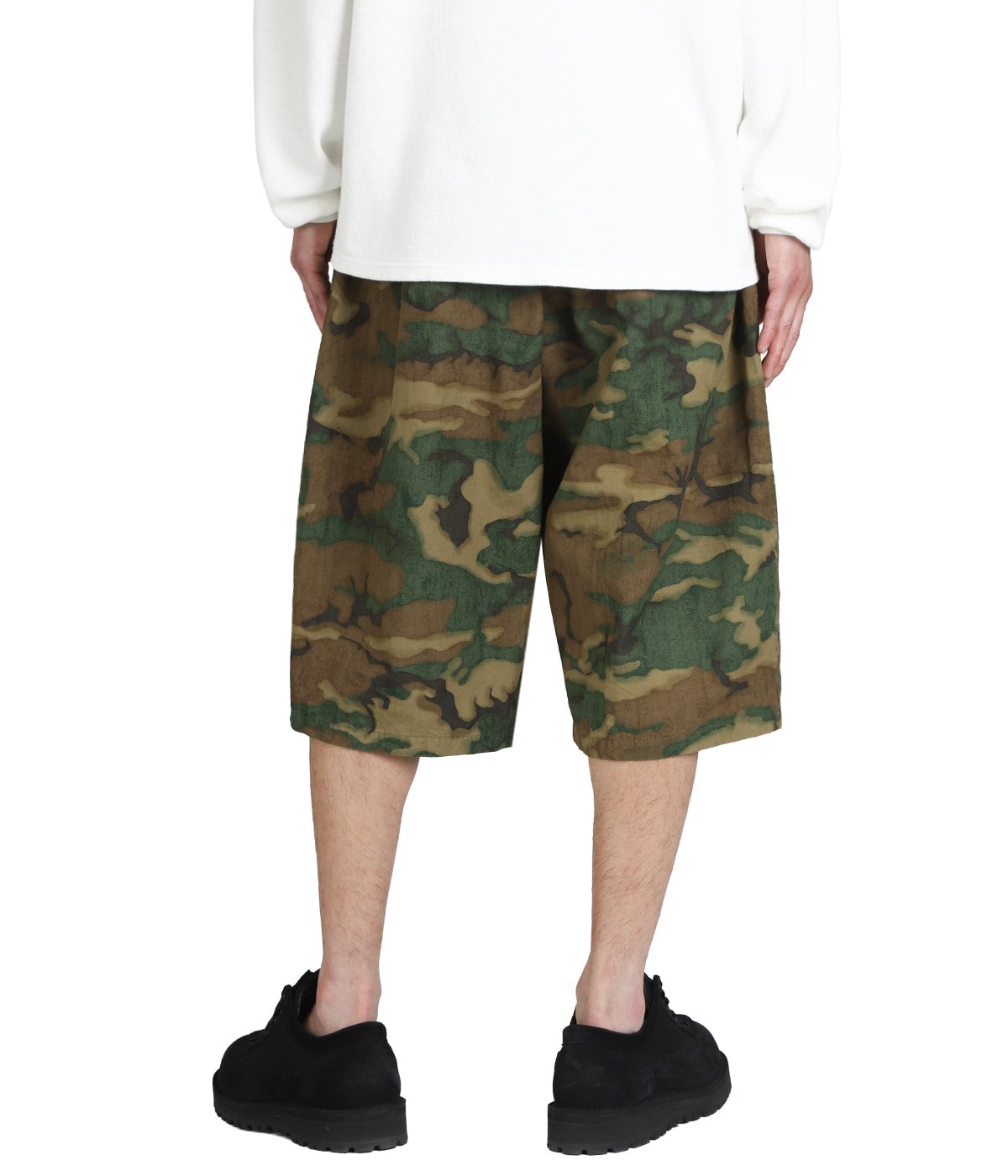 Army String Cropped Pant - Cotton Ripstop / Camo | South2 West8