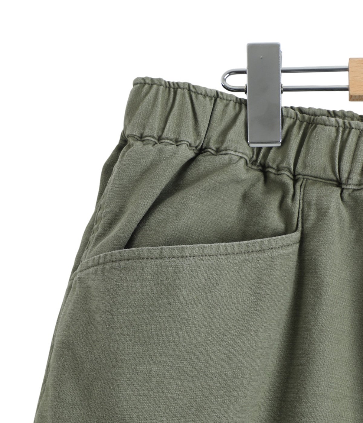 「sososo」 Belted Logger Pant - Reversed Sateen | South2 West8(サウスツー