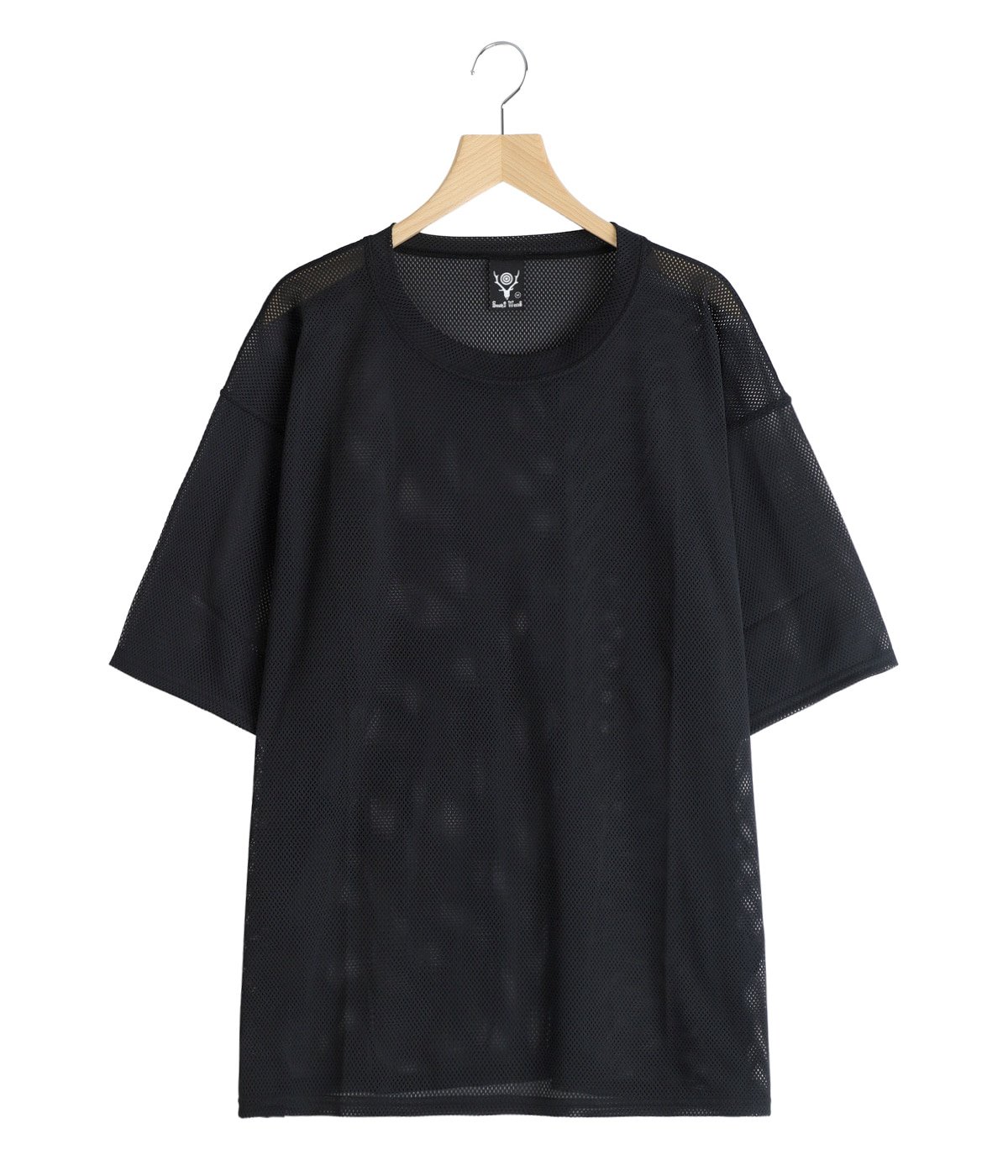 S/S Crew Neck Shirt - Knit Mesh | South2 West8(サウスツーウエスト