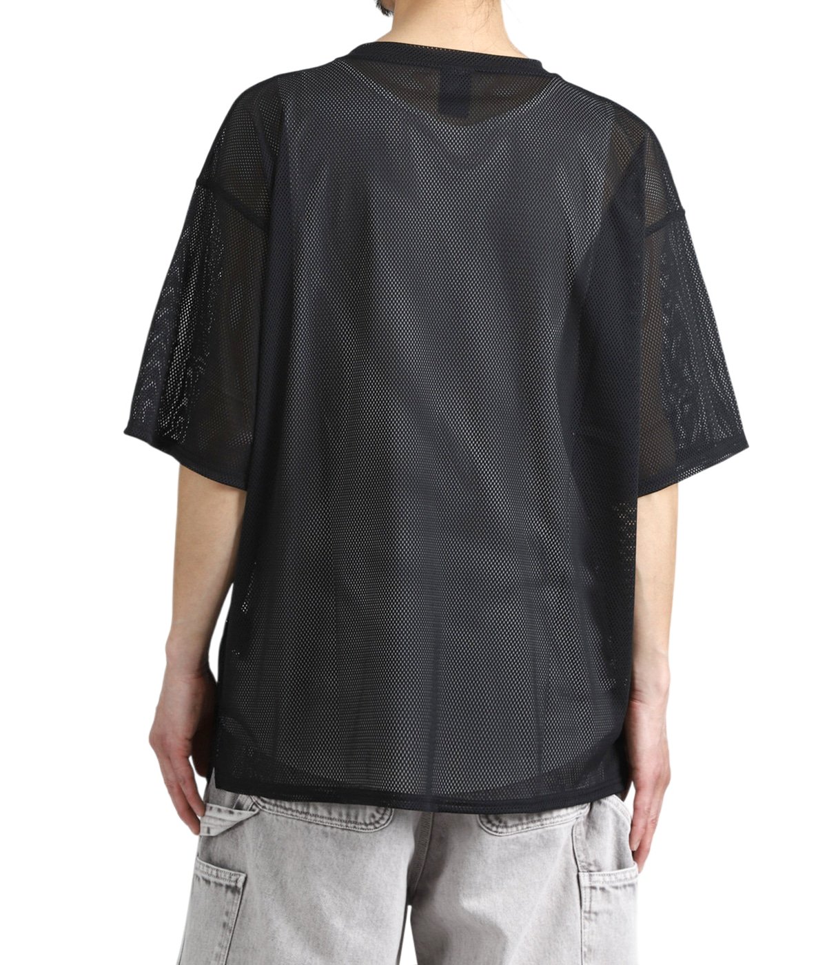 S/S Crew Neck Shirt - Knit Mesh | South2 West8(サウスツーウエスト