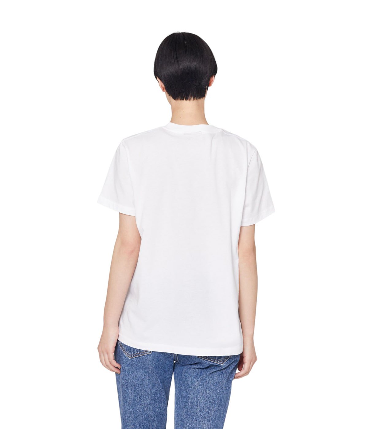 レディース】Thin Jersey Relaxed O-neck T-shirt | GANNI