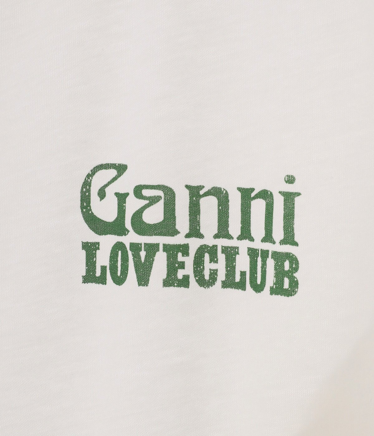 2023秋冬新作 / Jersey 【新品】GANNI T-s：Tシャツ（T Sleeve ガニー