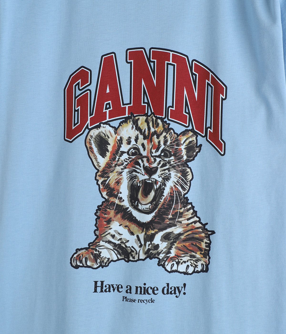 レディース】Basic Jersey Tiger Relaxed T-shirt | GANNI(ガニー