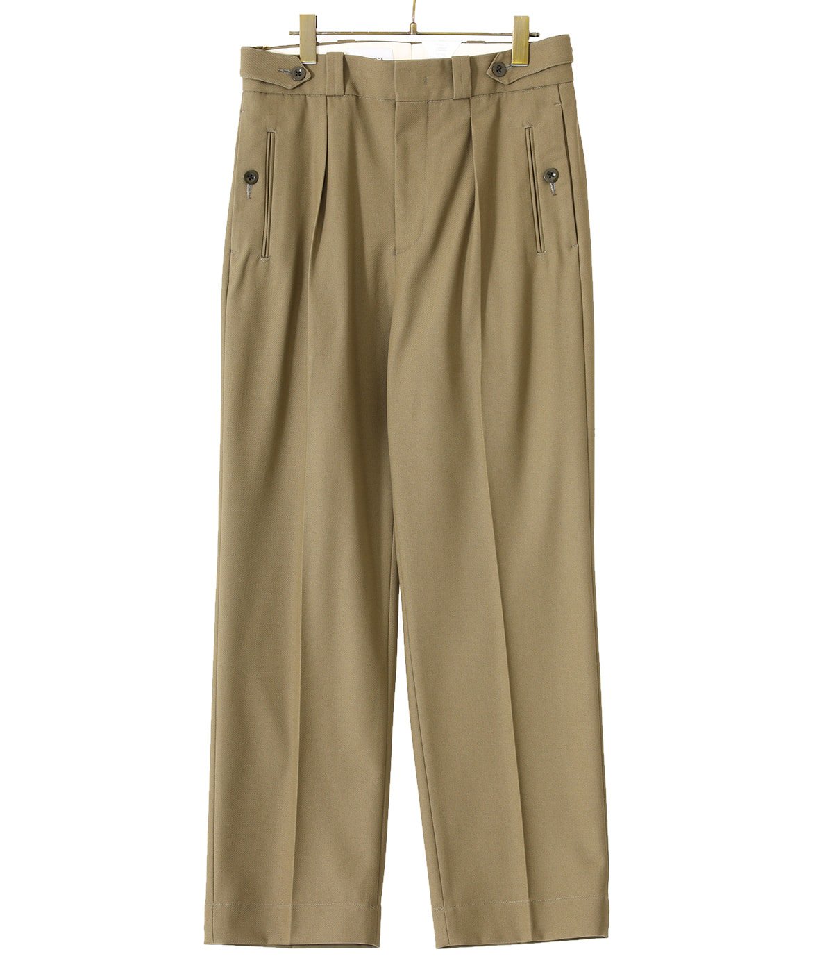 CHARLES -FRENCH ARMY ADJUSTER PANTS HARD TWIST TWILL | Tangent